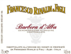 Francesco Rinaldi Barbera d'Alba 2008 Front Label