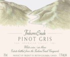 Tinhorn Creek Pinot Gris 2009 Front Label