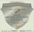 Urbanushof Federspeil Klostersatz Gruner Veltliner 2011 Front Label