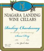 Niagara Landing Wine Cellars Riesling-Chardonnay 2014 Front Label