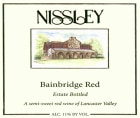 Nissley Vineyards & Winery Estate Bainbridge Red 2009 Front Label