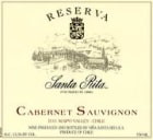Santa Rita Reserva Cabernet Sauvignon 2000 Front Label