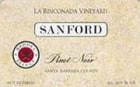 Sanford La Rinconada Vineyard Pinot Noir 2000 Front Label
