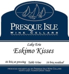 Presque Isle Wine Cellars Eskimo Kisses Dessert Wine 2009 Front Label