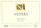 Neyers Syrah 2000 Front Label
