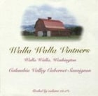 Walla Walla Vintners Cabernet Sauvignon 1999 Front Label