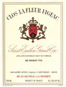Clos La Fleur Figeac St. Emilion Grand Cru 1999 Front Label