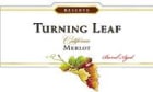 Turning Leaf Merlot 2001 Front Label