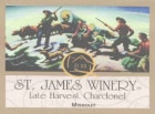 St James Winery Late Harvest Chardonel 2006 Front Label