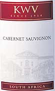 KWV Cabernet Sauvignon 2001 Front Label