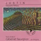 Justin Cabernet Sauvignon (375ML half-bottle) 2001 Front Label