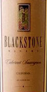 Blackstone Cabernet Sauvignon 2001 Front Label