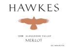 Hawkes Wines Merlot 2008  Front Label