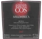 Cos Sicilia Maldafrica 2007 Front Label