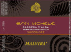 Malvira San Michele Barbera d'Alba Superiore 2006 Front Label