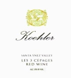 Koehler Winery Les 3 Trois Cepages Red Wine 2013 Front Label