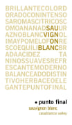Bodegas Renacer Punto Final Sauvignon Blanc 2011 Front Label