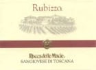 Rocca delle Macie Rubizzo 2002 Front Label