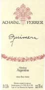 Achaval-Ferrer Quimera 2001 Front Label