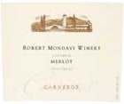 Robert Mondavi Carneros Merlot 2000 Front Label
