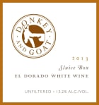 Donkey & Goat  Sluice Box White 2013 Front Label