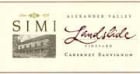 Simi Landslide Vineyard Cabernet Sauvignon 2001 Front Label
