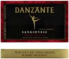 Danzante Sangiovese 2002 Front Label