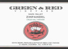 Green & Red Chiles Mill Vineyards Zinfandel 2006 Front Label