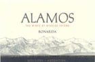 Alamos Bonarda 2003 Front Label