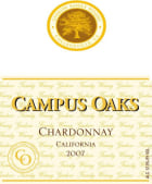 Gnekow Family Winery Campus Oaks Chardonnay 2007  Front Label