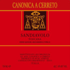 Canonica A Cerreto Sandiavolo Toscana 2005 Front Label