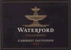 Waterford Cabernet Sauvignon 2001 Front Label