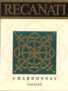 Recanati Upper Galilee Chardonnay (OU Kosher) 2003 Front Label