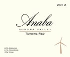 Anaba Turbine Red 2012 Front Label