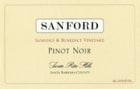 Sanford Sanford & Benedict Vineyard Pinot Noir 2002 Front Label