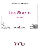 Celler el Masroig Les Sorts Sycar 2013 Front Label