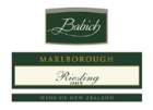 Babich Riesling 2004 Front Label