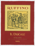 Ruffino Il Ducale 2003 Front Label