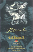 Tikal Patriota 2004 Front Label