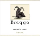 Breggo Cellars Riesling 2012 Front Label