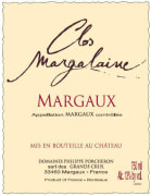 Chateau Marojallia Clos Margalaine 2000 Front Label