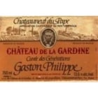 Chateau de La Gardine Chateauneuf-du-Pape Cuvee des Generations 2003 Front Label