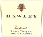 Hawley Ponzo Vineyard Zinfandel 2006  Front Label