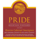 Pride Mountain Vineyards Reserve Cabernet Sauvignon 2005 Front Label