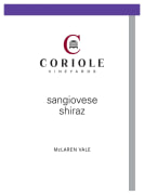 Coriole Vineyards Sangiovese Shiraz 2012 Front Label