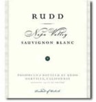 Rudd Sauvignon Blanc 2007 Front Label