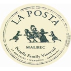 La Posta Pizzella Family Vineyard Malbec 2007 Front Label