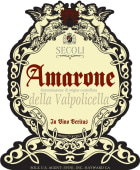 Secoli Amarone della Valpolicella 2012  Front Label