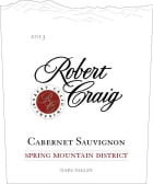 Robert Craig Cellars Spring Mountain Cabernet Sauvignon 2013 Front Label