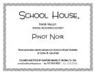 School House Pinot Noir 2013  Front Label